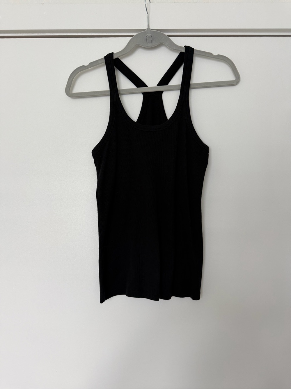 Double Zero Black Racerback Tank